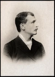 Porträt von Georges Courteline (1858-1929), französischer Dramatiker und Romanautor